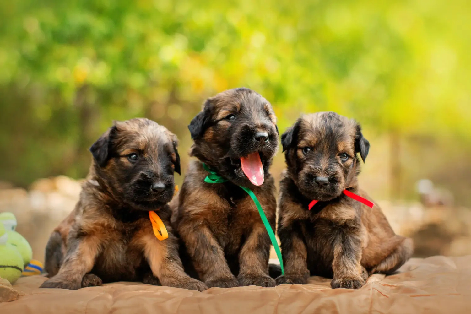 Koupit si štěně briarda znamená převzít odpovědnost! Prodám štěňata briardů.