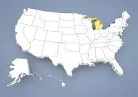 Landseer chovatel v Michiganu,MI, Mich.