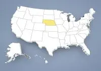 Landseer chovatel v Nebrasce,NE, Neb.